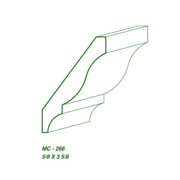 MC-266 CROWN STOCK (5/8 x 3-5/8")-image
