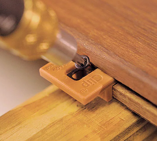 DeckWise® Ipe Clip Extreme4 BROWN Hidden Hardwood Deck Fastener-image