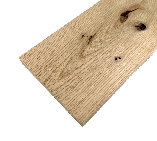Character White Oak Rough Lumber SAMPLE