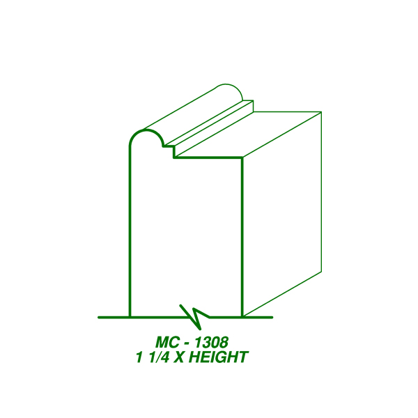 MC-1308 (1-1/4" x HEIGHT)-image