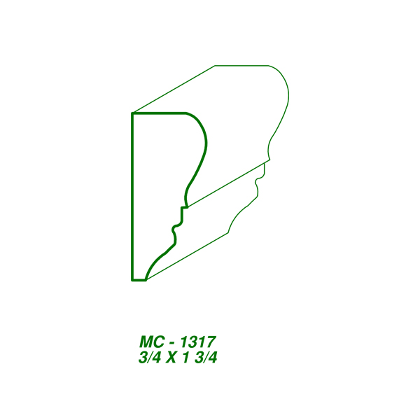 MC-1317 (3/4 x 1-3/4") main image