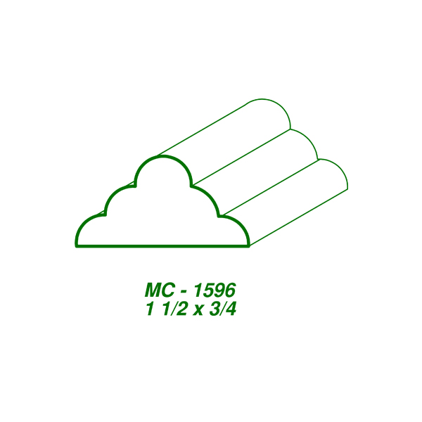 MC-1596 (1-1/2 x 3/4") main image