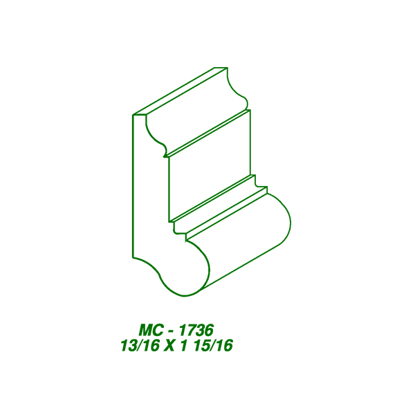 MC-1736 (13/16 x 1-15/16")-image