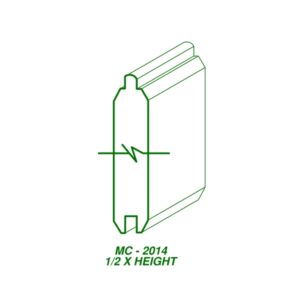 MC-2014 (1/2″ x HEIGHT) SAMPLE