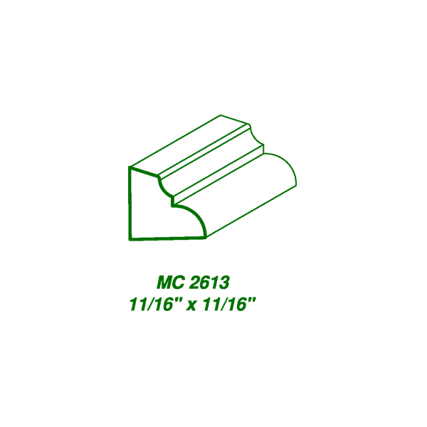 MC-2613 (11/16 x 11/16") main image