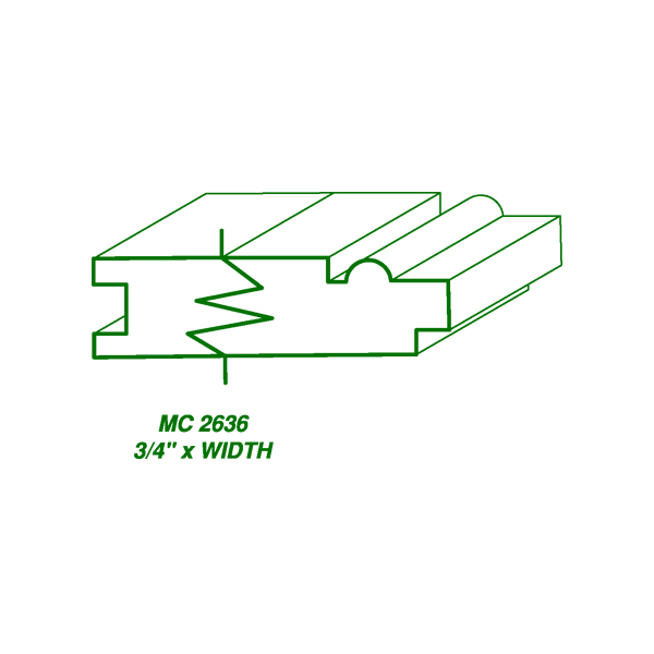 MC-2636 (3/4" x WIDTH) main image