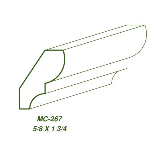 MC-267 (5/8″ X 1-3/4″) BED POPLAR STOCK SAMPLE