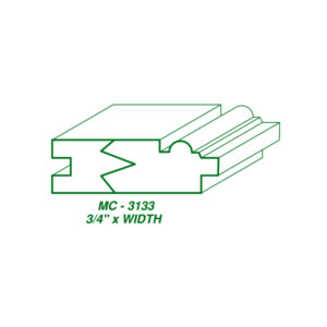 MC-3133 (3/4″ x WIDTH) SAMPLE