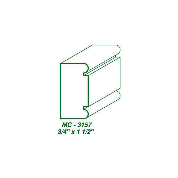 MC-3157 (3/4 x 1-1/2″) SAMPLE