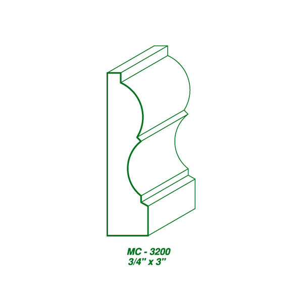 MC-3200 (3/4 x 3″) SAMPLE