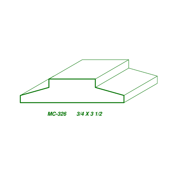 MC-326 (3/4 x 3-1/2″) SAMPLE