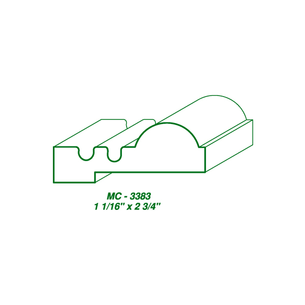 MC-3383 (1-1/16 x 2-3/4″) SAMPLE