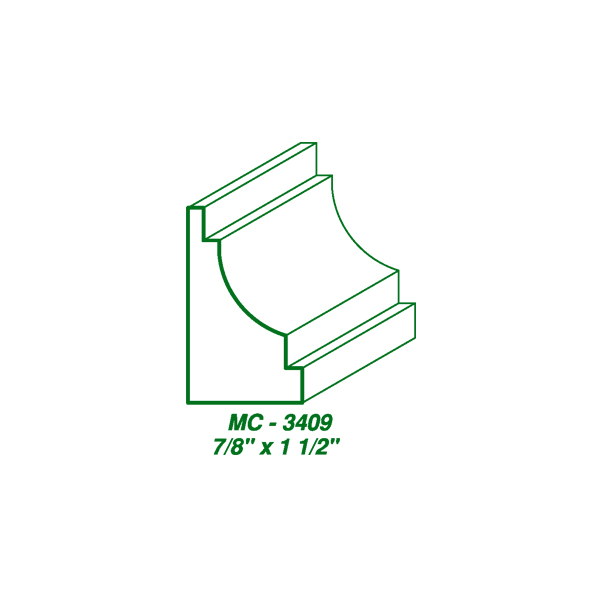 MC-3409 (7/8 x 1-1/2″) SAMPLE