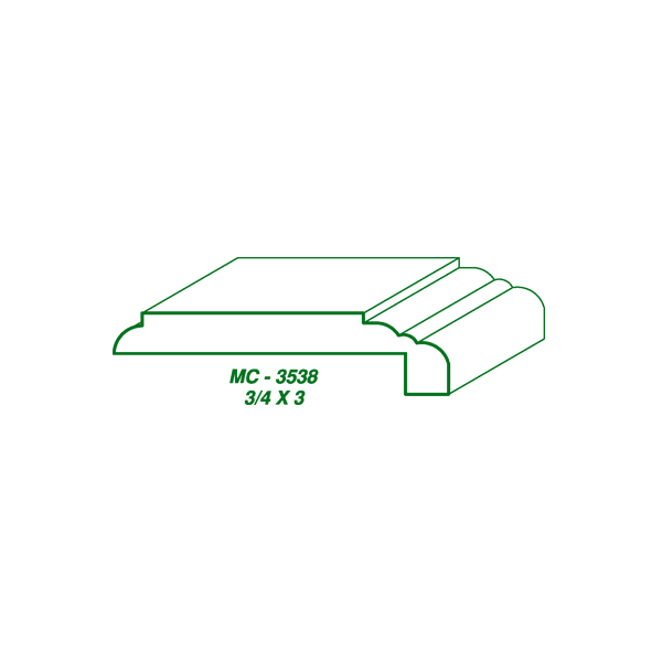 MC-3538 (3/4 x 3″) SAMPLE