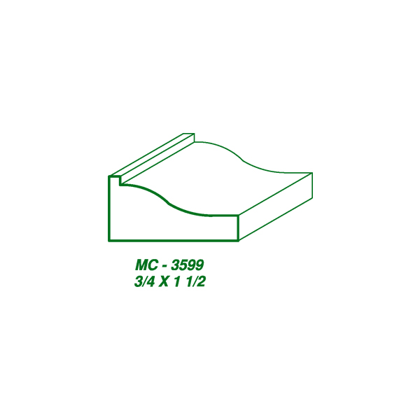 MC-3599 (3/4 x 1-1/2″) SAMPLE