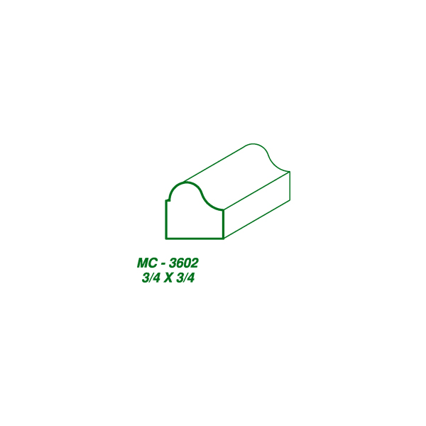 MC-3602 (3/4 X 3/4″) SAMPLE