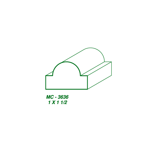 MC-3636 (1 x 1-1/2″) SAMPLE