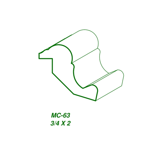 MC-63 Panel STOCK (3/4 x 2")-image