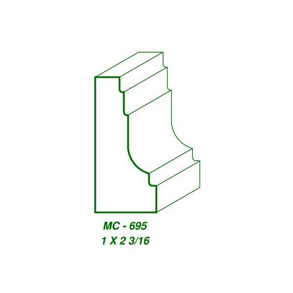 MC-695 (1" x 2-3/16")-image