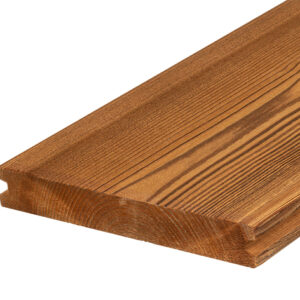 Thermory® KODIAK SPRUCE Decking Grooved & No Groove SAMPLE