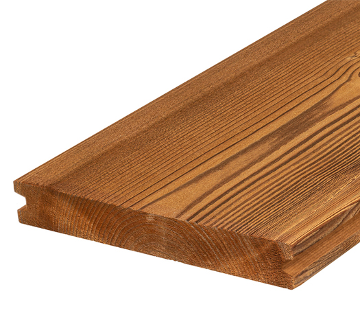 Thermory® KODIAK SPRUCE Decking Grooved & No Groove SAMPLE