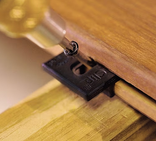 DeckWise® Ipe Clip Extreme4 BLACK Hidden Hardwood Deck Fastener-image