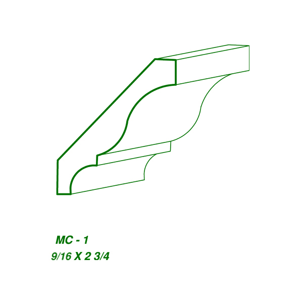 MC-1 CROWN STOCK (1/2 x 2-3/4")-image