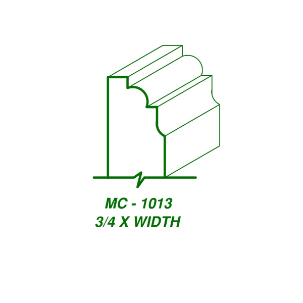 MC-1013 (3/4″ x WIDTH) SAMPLE