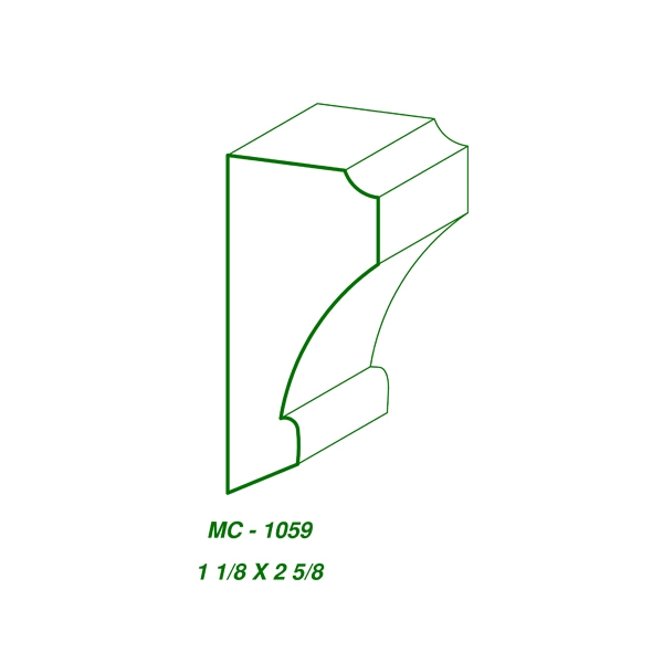MC-1059 (1-1/8 x 2-5/8")-image