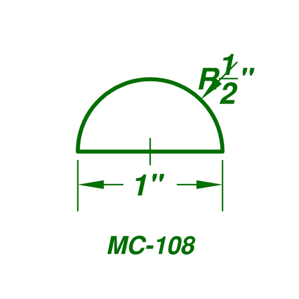 MC-108 (1 x 1/2″) SAMPLE