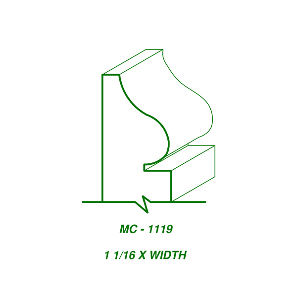 MC-1119 (1-1/16" x WIDTH)-image