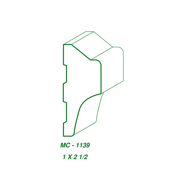 MC-1139 (1 x 2-1/2″) SAMPLE