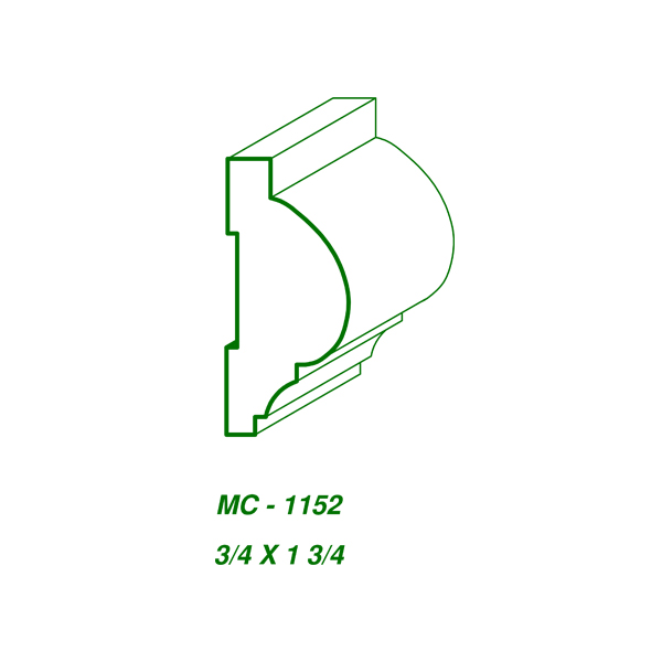MC-1152 (3/4 x 1-3/4″) SAMPLE