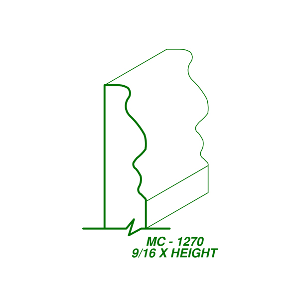 MC-1270 (9/16″ x HEIGHT) SAMPLE