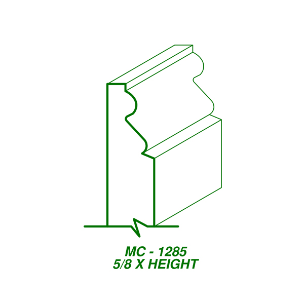 MC-1285 (5/8″ x HEIGHT) SAMPLE