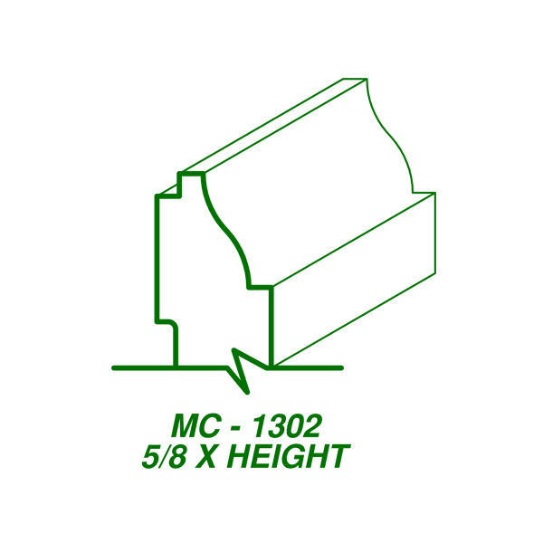 MC-1302 (5/8″ x HEIGHT) SAMPLE