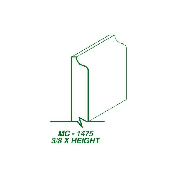 MC-1475 (3/8" x HEIGHT)-image