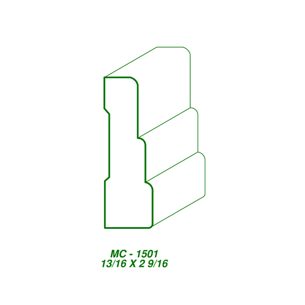MC-1501 (13/16 x 2-9/16")-image