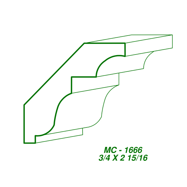MC-1666 (3/4 x 2-15/16″) SAMPLE