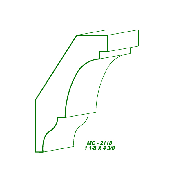 MC-2118 (1-1/8 x 4-3/8") main image