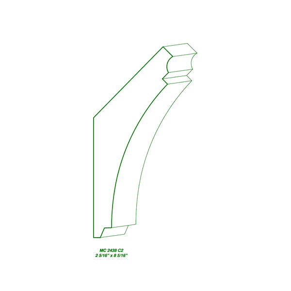 MC-2438C2 (2-5/16 X 8-5/16″) SAMPLE