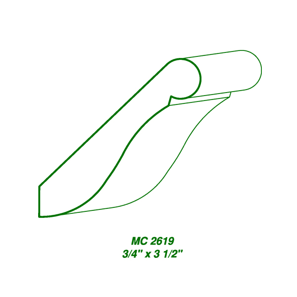 MC-2619 (3/4 x 3-1/2″) SAMPLE