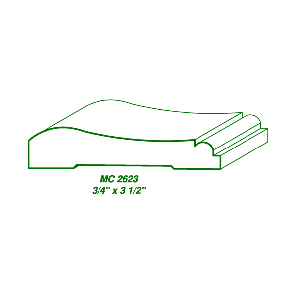 MC-2623 (3/4 x 3-1/2") main image