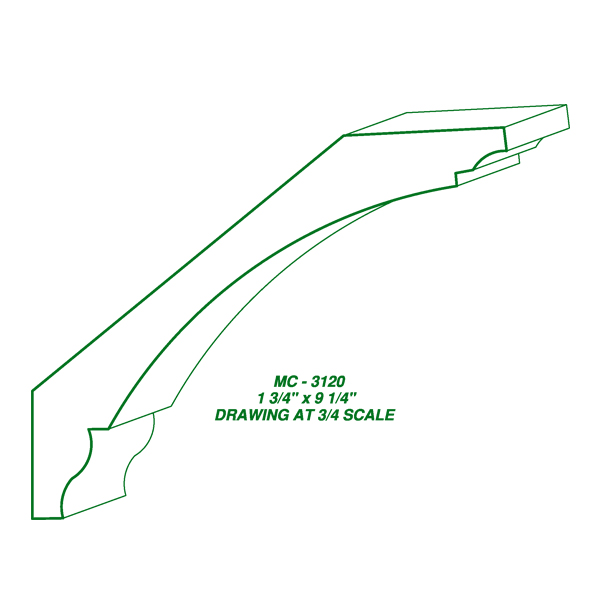 MC-3120 (1-3/4 x 9-1/4″) SAMPLE