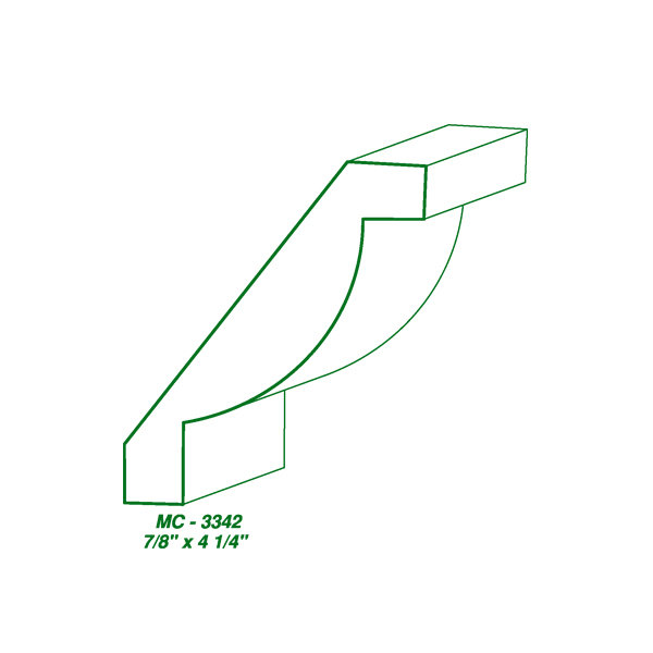 MC-3342 (7/8 x 4-1/4″) SAMPLE