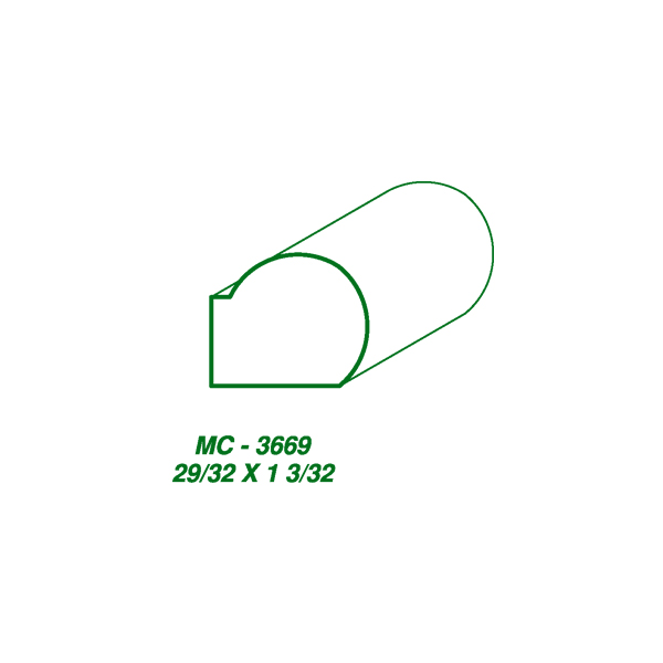 MC-3669 (29/32 x 1-3/32″) SAMPLE