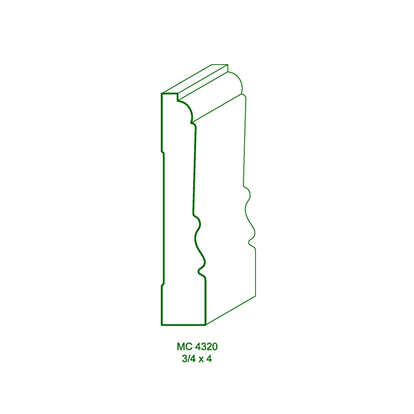 MC-4320 (3/4 x 4″) SAMPLE