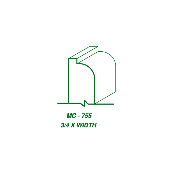 MC-755 (3/4″ x WIDTH) SAMPLE