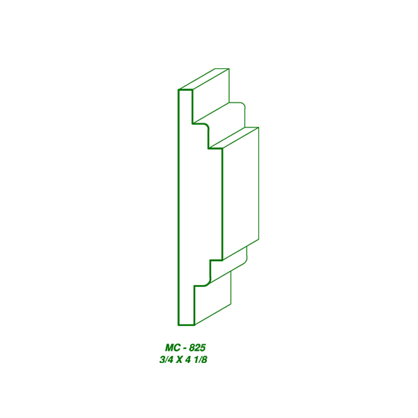 MC-825 (3/4 x 4-1/8″) SAMPLE