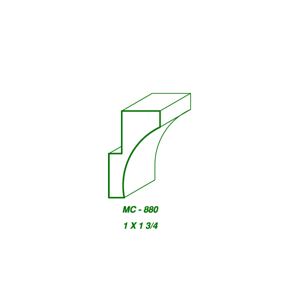 MC-880 (1 x 1-3/4″) SAMPLE